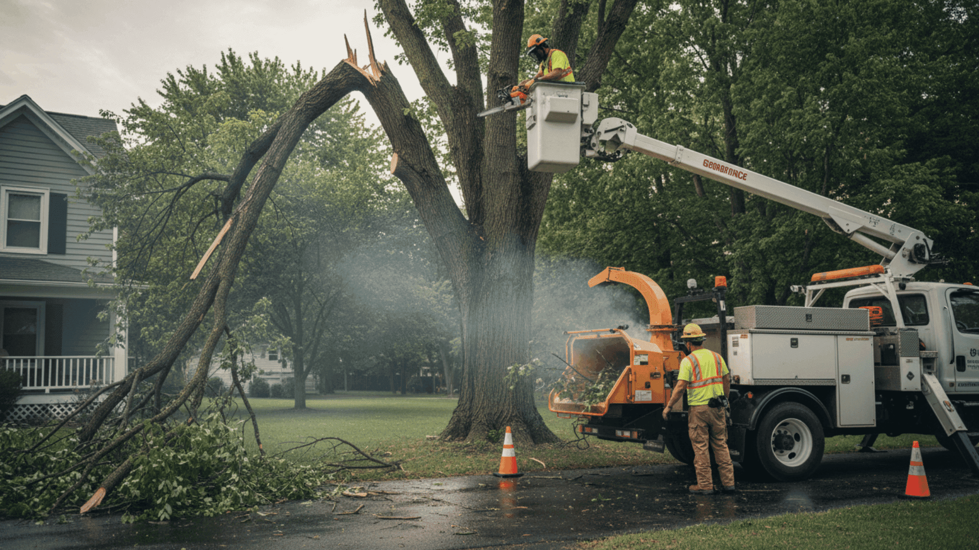 Emergency Tree Removal: When to Call Right Away
