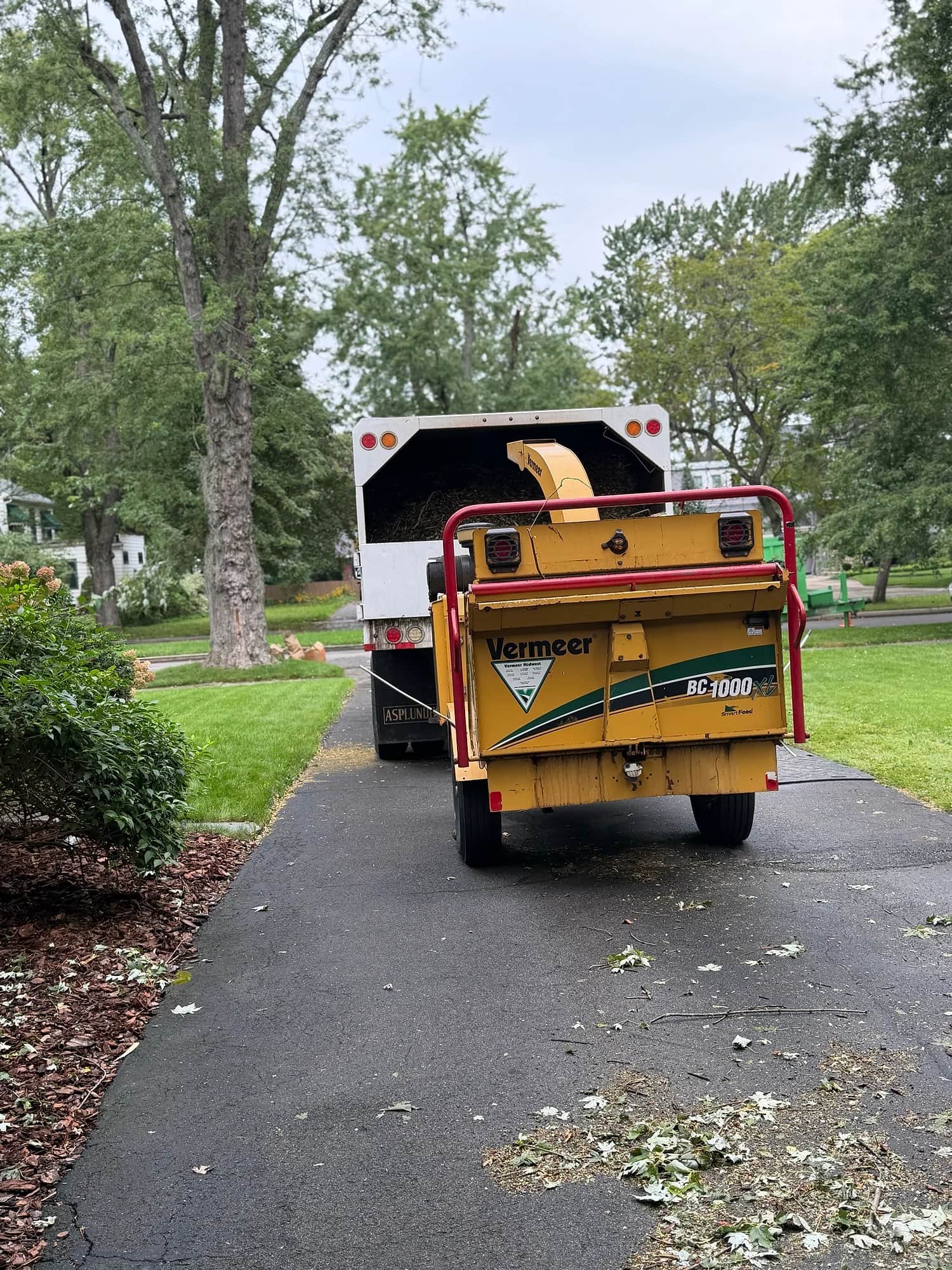 Vermeer chipper haul-away Buffalo NY